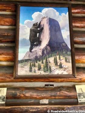 280x373 Devilswer Creation Myth Painting. Wyoming, Places I'D Like - Devils Tower Painting