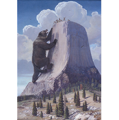 395x400 Lesson Plan - Devils Tower Painting