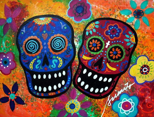 Dia De Los Muertos Painting at PaintingValley.com | Explore collection ...