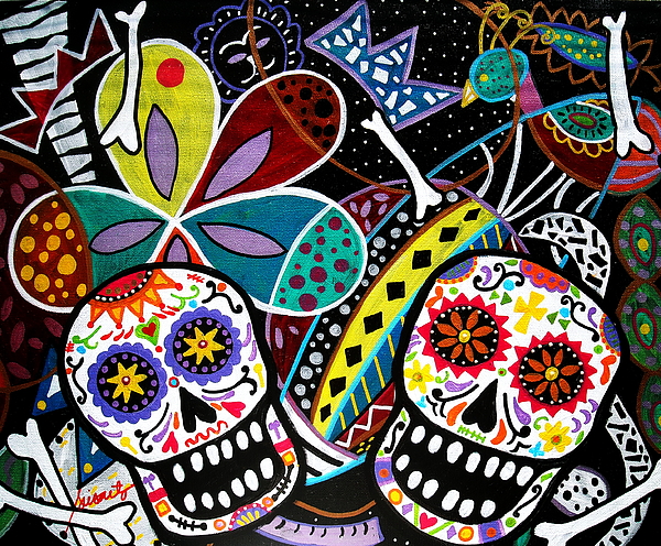 Dia De Los Muertos Painting at PaintingValley.com | Explore collection ...