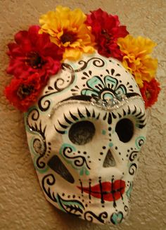 236x327 Dia De Los Muertos Inspiration For Painting - Dia De Los Muertos Skull Painting