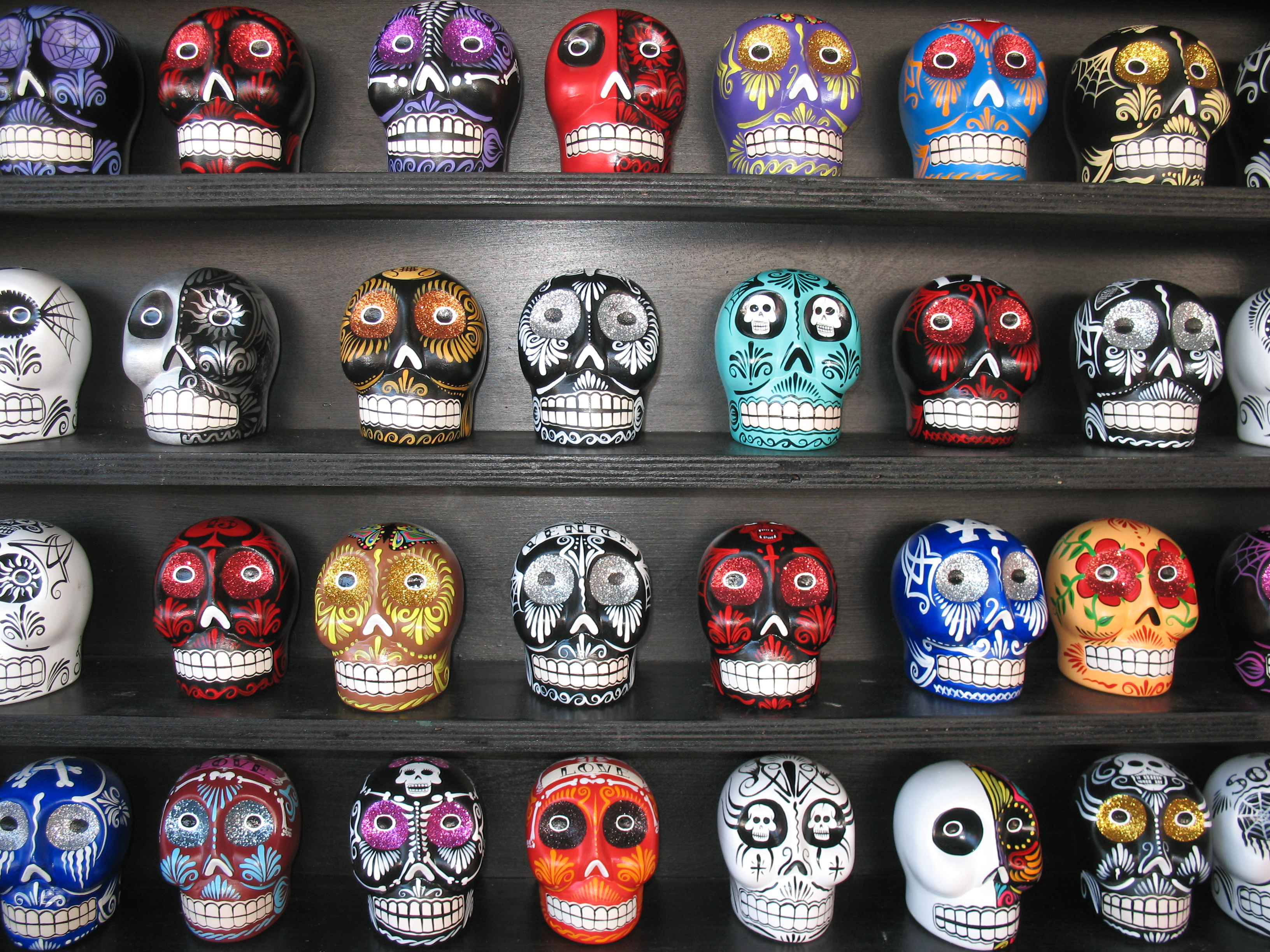 3264x2448 When Death Delights Dia De Los Muertos, Part 1 Deadwrite's Dailies - Dia De Los Muertos Skull Painting