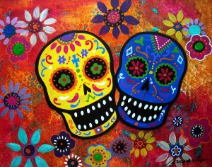 300x236 Dia De Los Muertos Origins And Cultural Significance Lecture - Dia De Muertos Painting