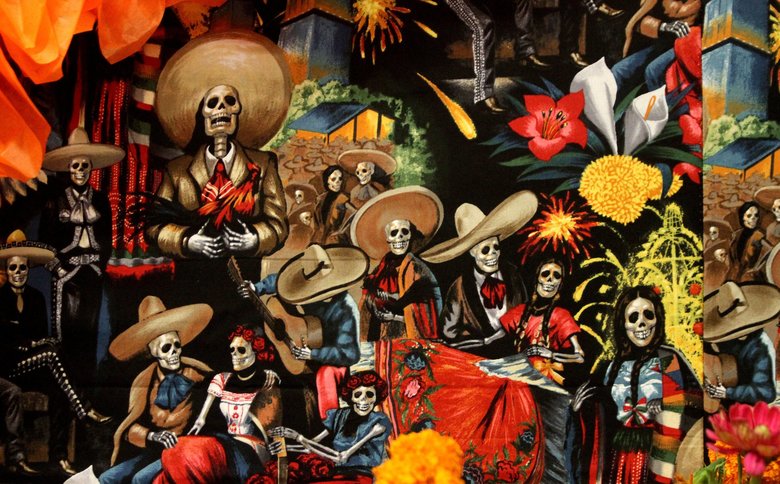 780x484 De Muertos 5 Things To Know About The Holiday The Seattle Times - Dia De Muertos Painting