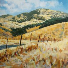 236x234 Mt. Diablo Painting By John Finger Art Diablo - Diablo Painting
