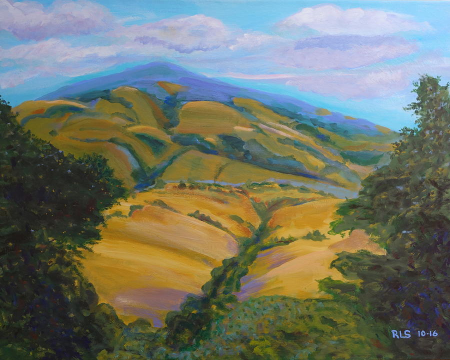 900x720 Mt. Diablo Painting By Ron Snyder - Diablo Painting