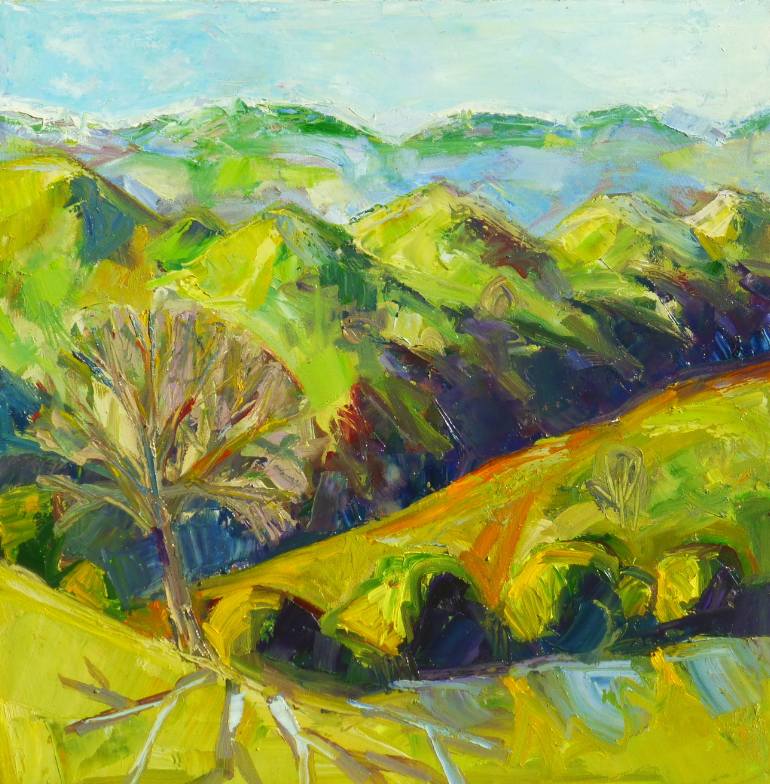 770x784 Saatchi Art Mount Diablo Painting By James Hartman - Diablo Painting