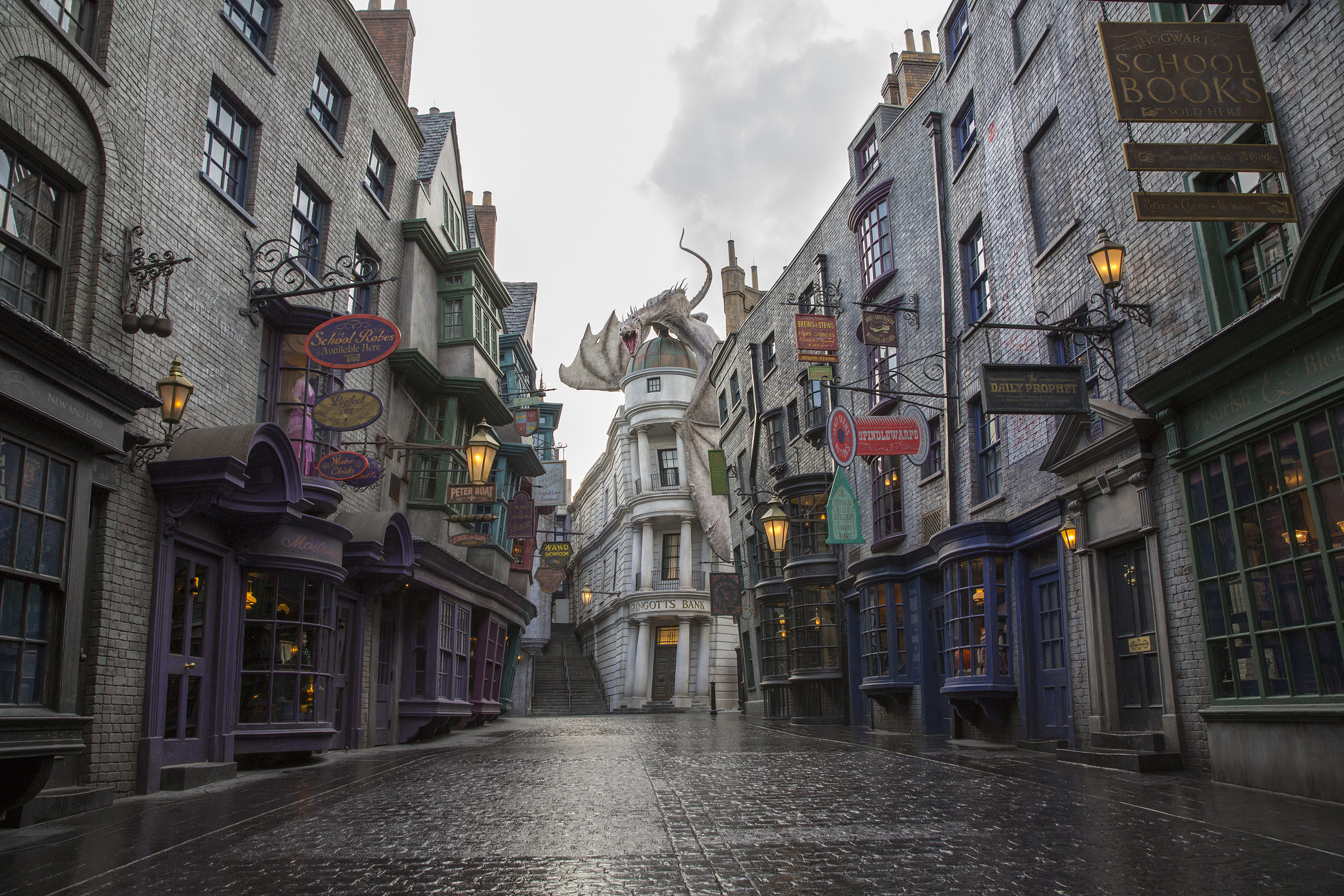 3000x2000 Harry Potter Diagon Alley Expansion - Diagon Alley Painting