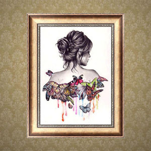 300x300 Diy 5d Diamond Painting Butterfly Beauty Embroidery Cross Stitch - Diamond Painting