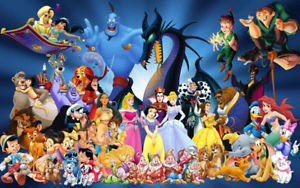 300x188 Disney Characters Ful Drill 5d Diy Diamond Painting Kit, Craft - Diamond Painting