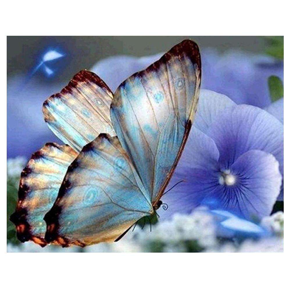 1001x1001 Butterfly 5d Flower Diamond Painting Embroidery Cross Craft Stitch - Diamond Painting