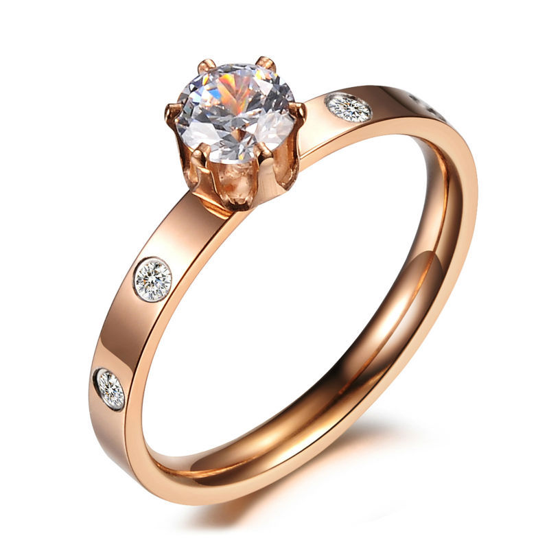 800x800 Elegant Rose Gold Painting Women Hot Sex Navel Ring Body Jewelry - Diamond Ring Painting