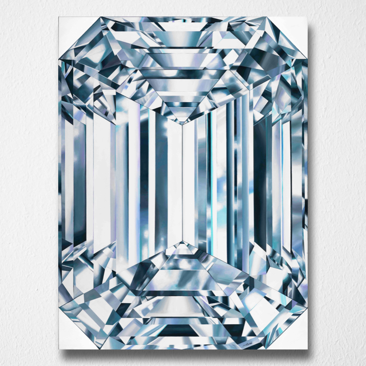 754x754 Shop Prints Reena Ahluwalia - Diamond Ring Painting