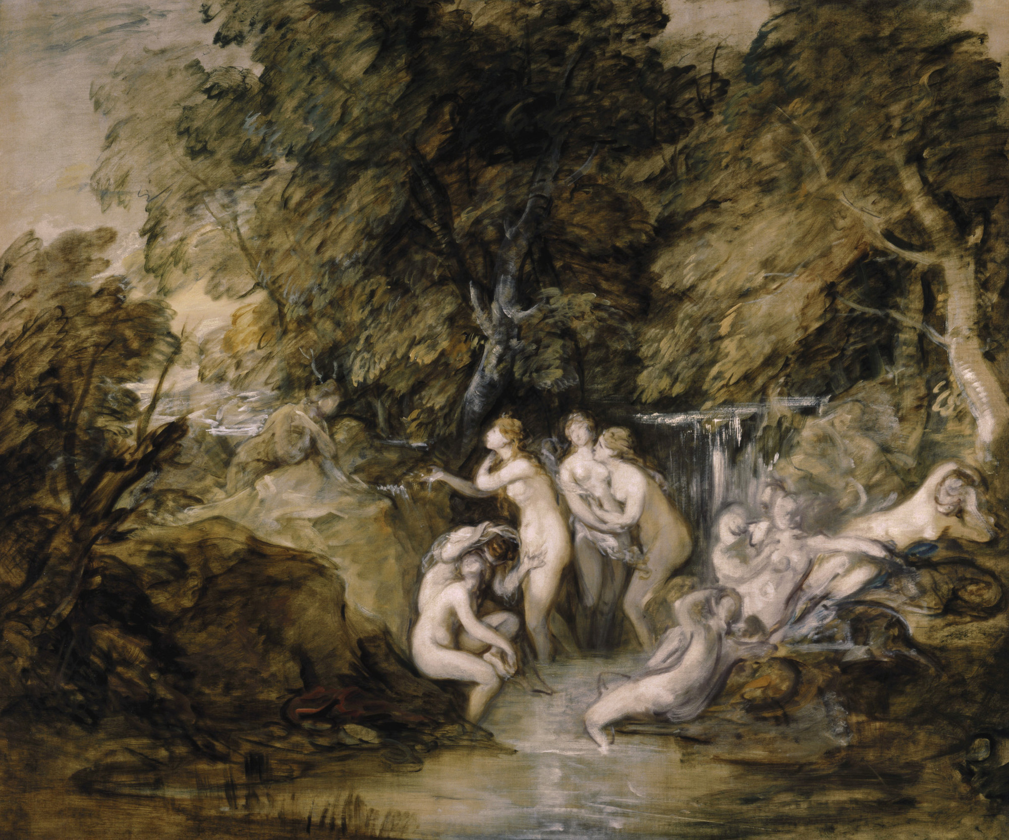 2000x1665 Thomas Gainsborough (1727 88) - Diana And Actaeon Painting