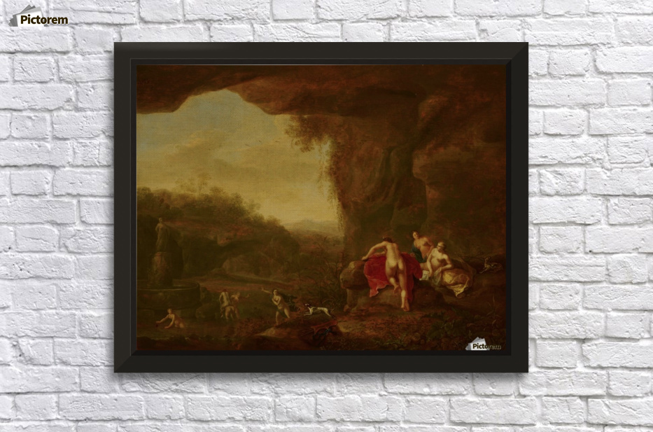 933x617 Diana And Her Companions - Diana And Her Companions Painting