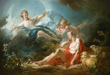 380x260 Diana And Endymion - Diana Goddess Painting