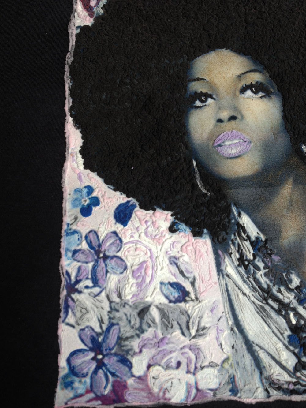 1000x1333 Diana Ross T Shirt Painted 3d Diana Tee Diana Ross Face T Shirt - Diana Ross Painting