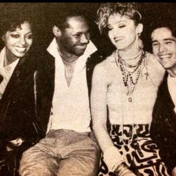 600x600 Madonna On Twitter Nile Rodgers, Diana Ross, Jellybean And Me - Diana Ross Painting