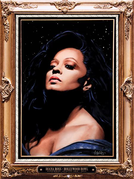 450x600 Poster - Diana Ross Painting