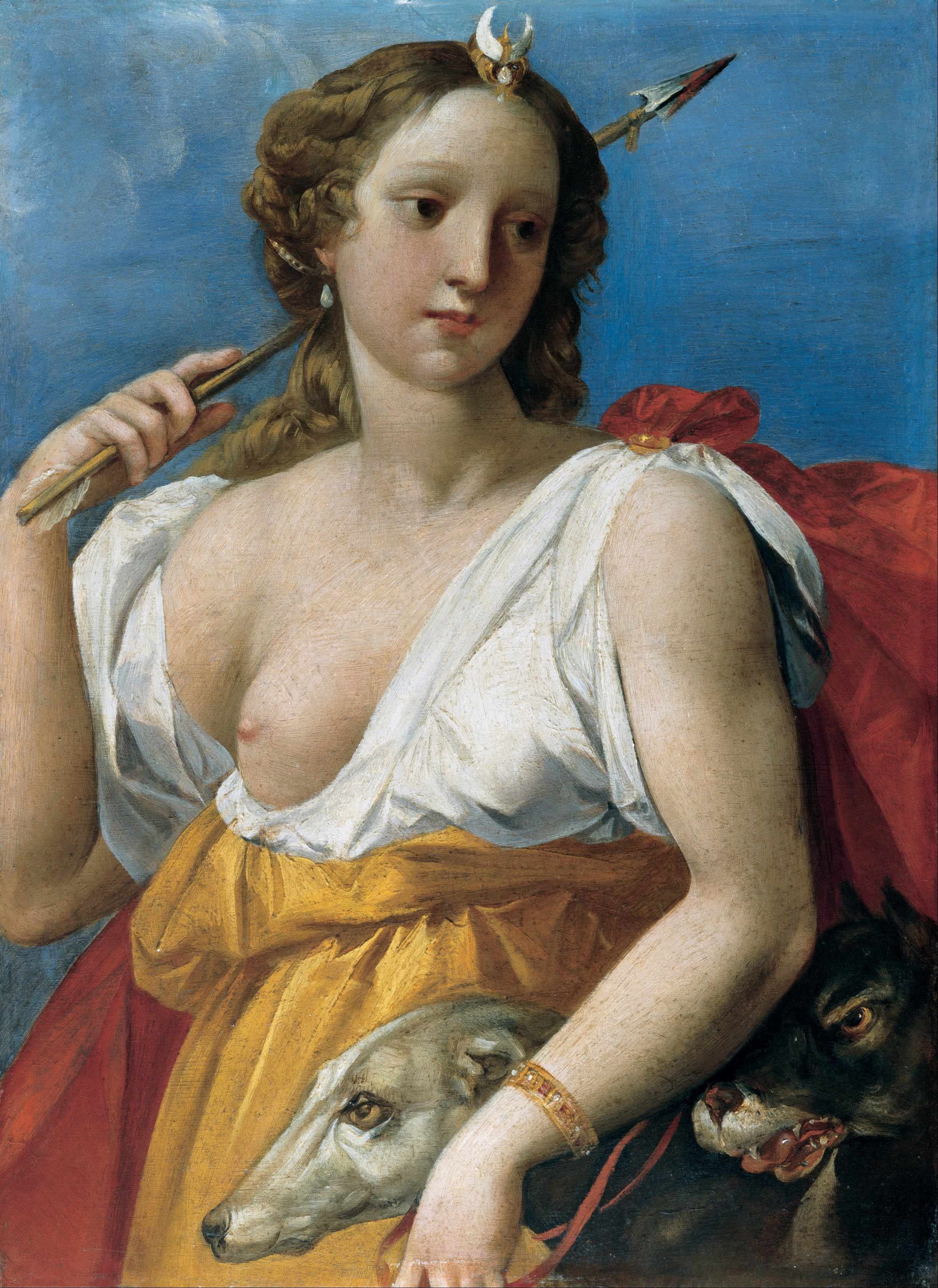 2580x3544 Filecavalier D'Arpino - Diana The Huntress Painting