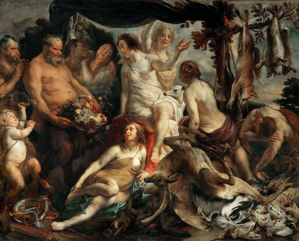 1024x827 Jacob Jordaens - Diana The Huntress Painting