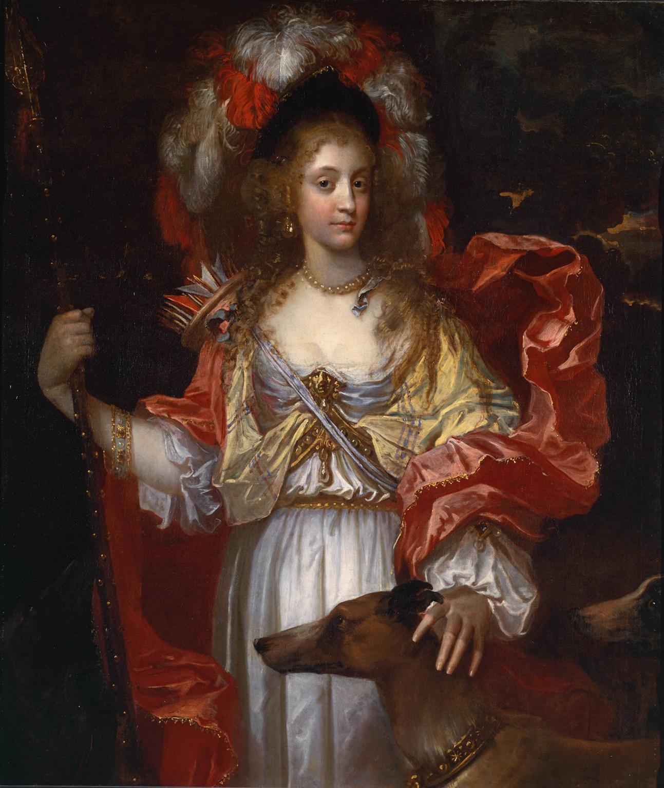 1293x1536 Portrait Of A Lady, As Diana', Jacob Huysmans, C.1674 Tate - Diana The Huntress Painting