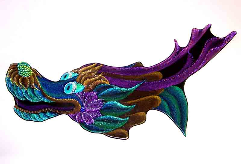 800x545 Glass Painting With Dichroic Extract Kate Macleod's Glass Art - Dichromatic Painting