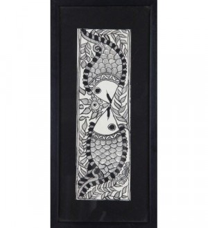 300x330 Paintings - Dichromatic Painting