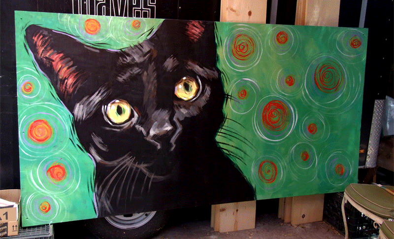 800x485 Paintings From The Parlor Art For The Catio - Dichromatic Painting