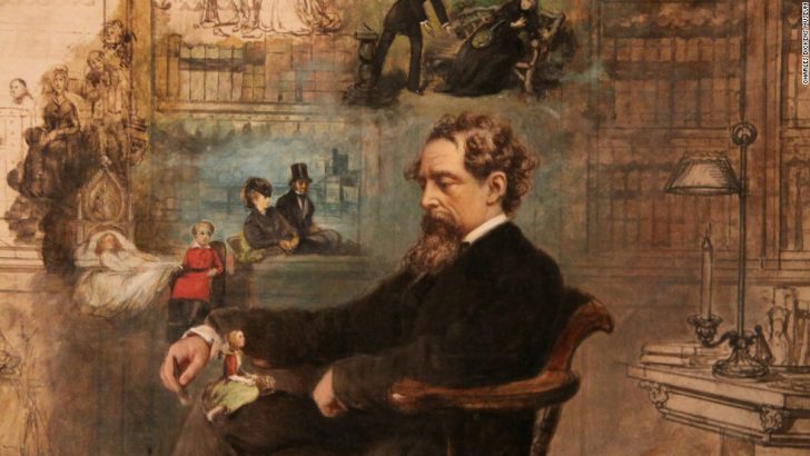 728x410 Charles Dickens Paintings ~ Wcdf - Dickens Painting