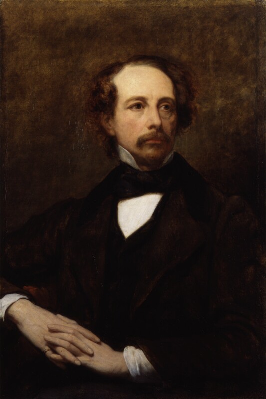 533x800 Npg 315 Charles Dickens - Dickens Painting