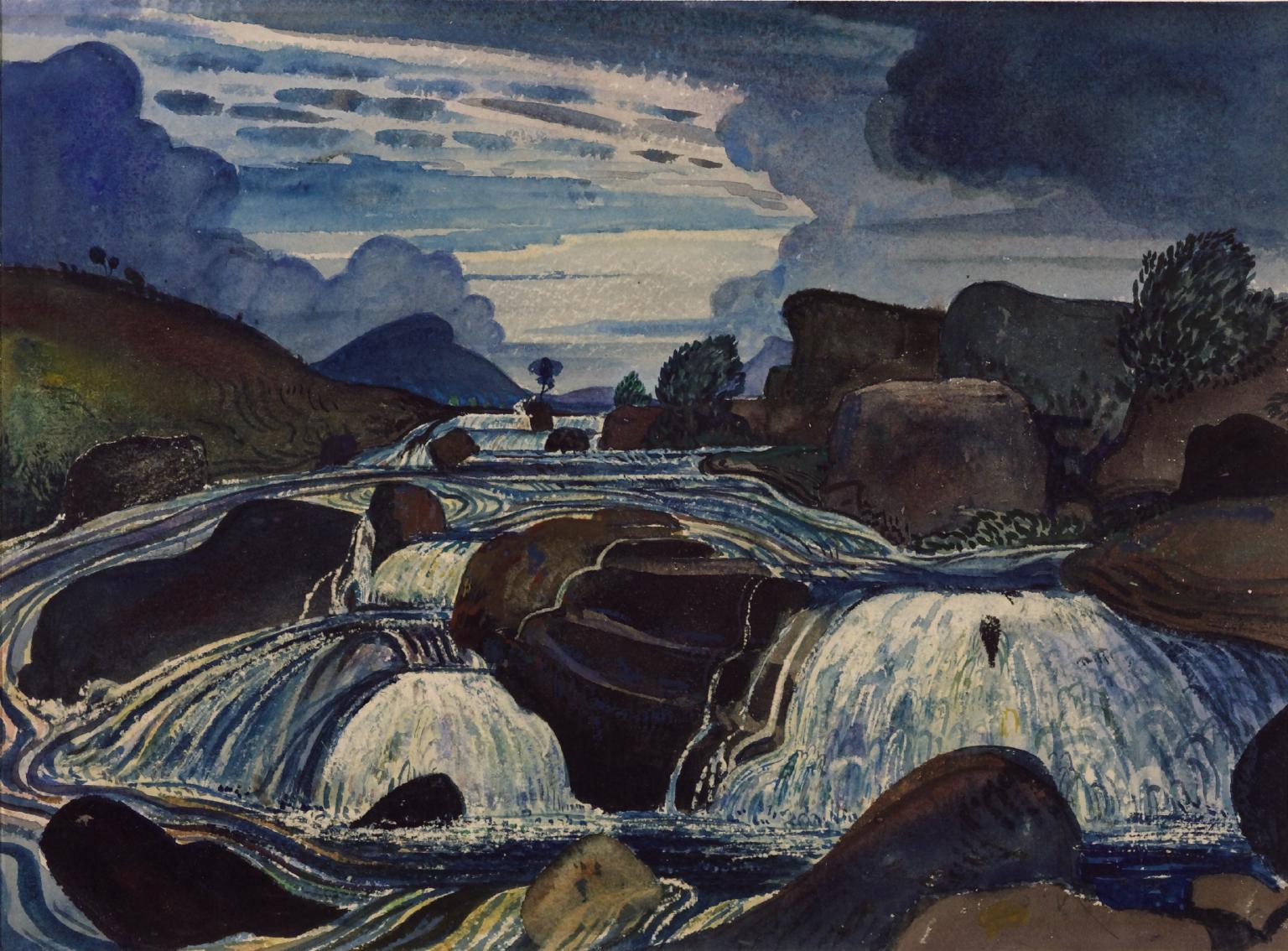 1536x1134 The Waterfall', James Dickson Innes, 1910 Tate - Dickson Painting