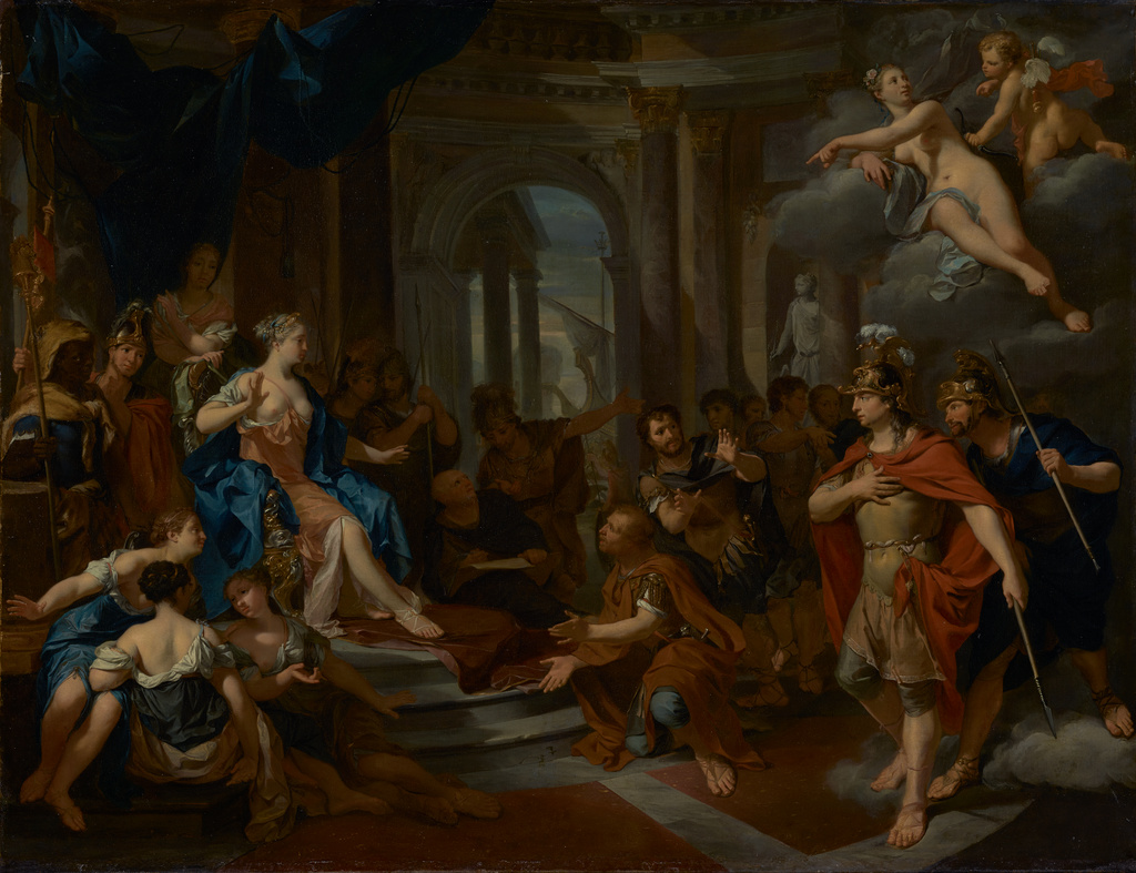 1024x787 Dido And Aeneas (Getty Museum) - Dido And Aeneas Painting