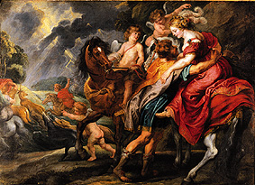 283x205 Dido And Aeneas. - Dido And Aeneas Painting