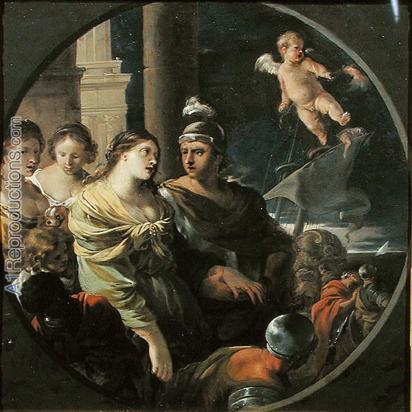 600x600 Farewell Of Dido And Aeneas Oil Painting Reproductions, - Dido And Aeneas Painting