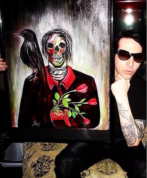 499x604 Die Antwoord On Twitter Ugly Boy - Die Antwoord Painting