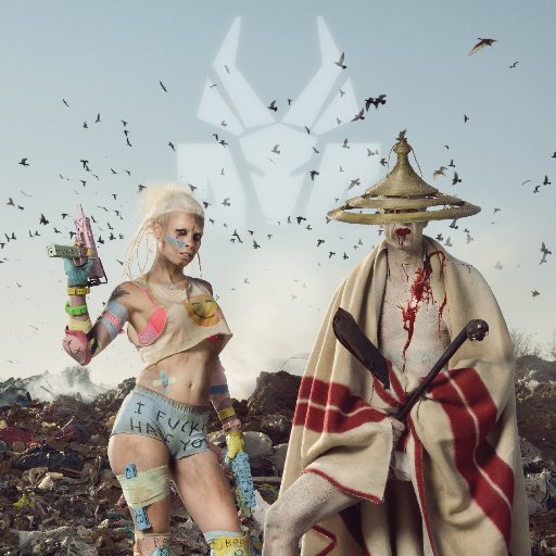 512x512 Die Antwoord The New Church Of Satan - Die Antwoord Painting