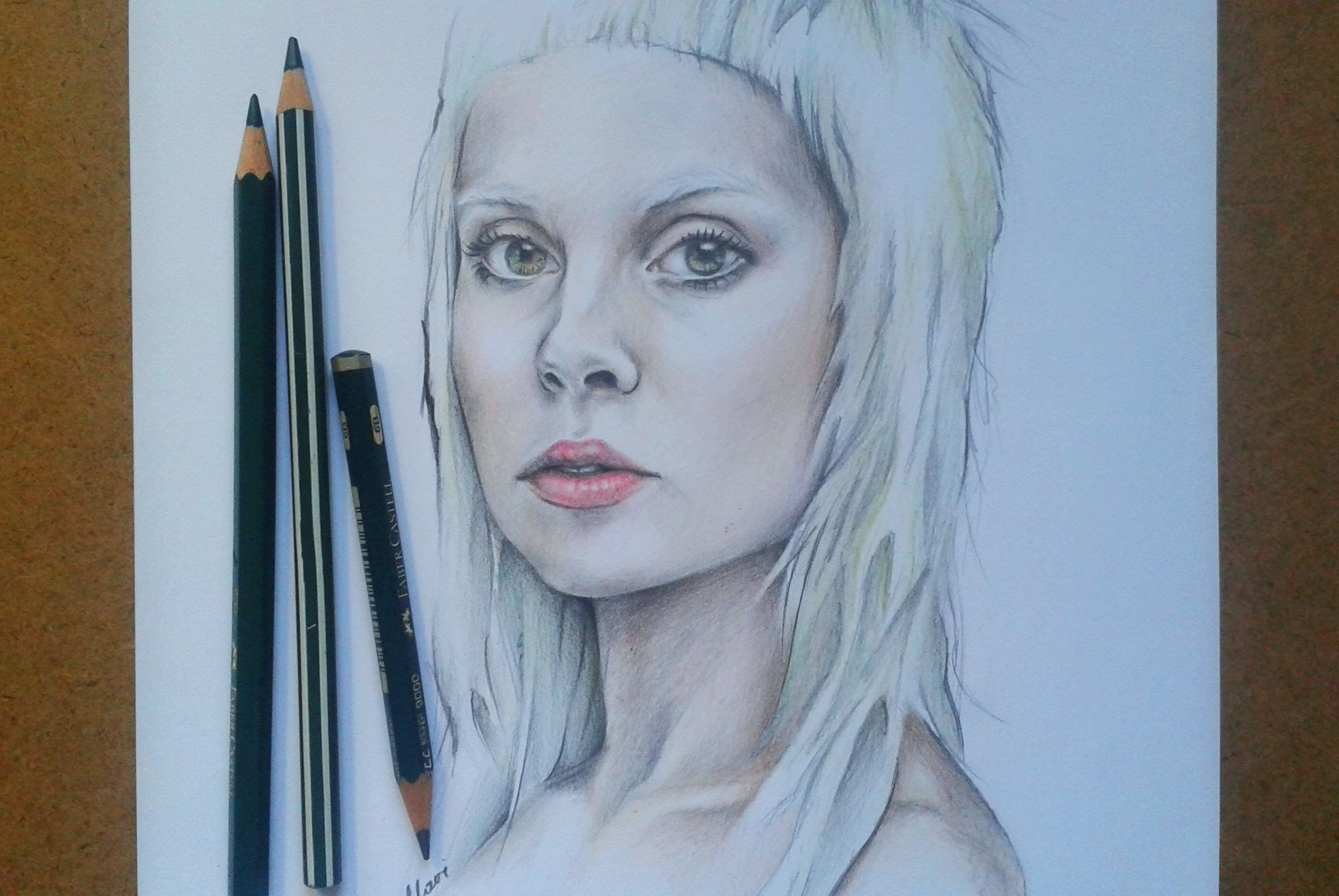 2296x1536 Drawing Yolandi Visser (Die Antwoord) - Die Antwoord Painting