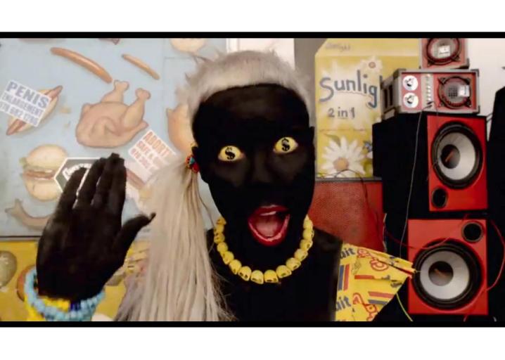 718x512 Fatty Boom Die Antwoord Video Literal And Figurative - Die Antwoord Painting