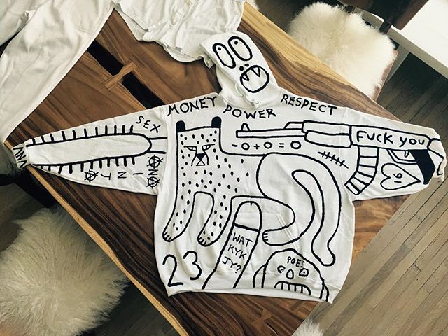 640x480 Ninja Please Can You Paint Yourself Another Hoodie, And Please Don - Die Antwoord Painting