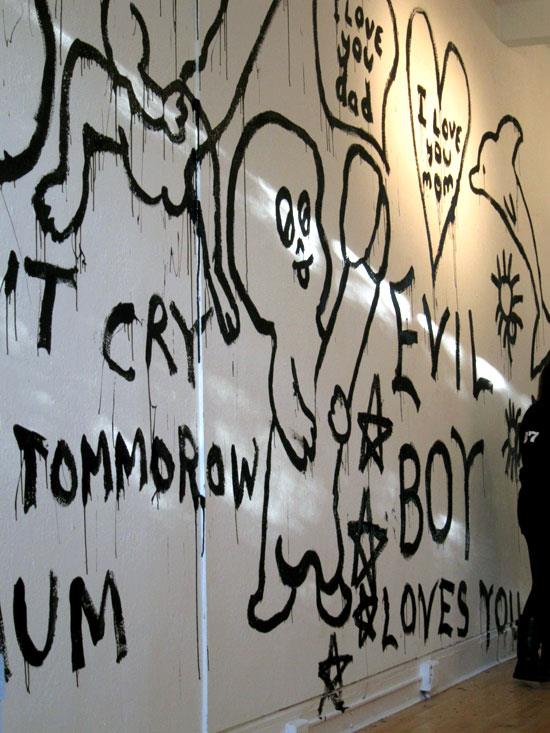 550x733 Die Antwoord Evil Boy San Francisco Toy Signing [Nsfw] - Die Antwoord Painting