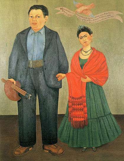 420x548 Frida And Diego Rivera Painting - Diego Painting