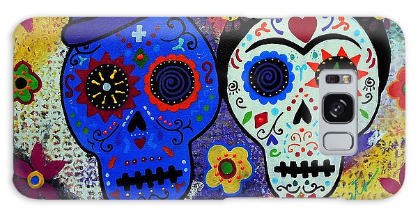 600x309 Diego Rivera And Frida Kahlo Dia De Los Muertos Galaxy S8 Case - Diego Rivera Dia De Los Muertos Painting