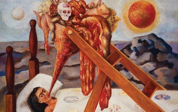 575x360 Celebrate Frida Kahlo's Life On Day Of The Dead - Diego Rivera Dia De Los Muertos Painting