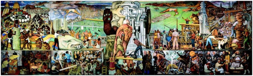 972x295 Diego Riveraamp's Mural Amp'Pan American Unityamp' To Feature - Diego Rivera Painting