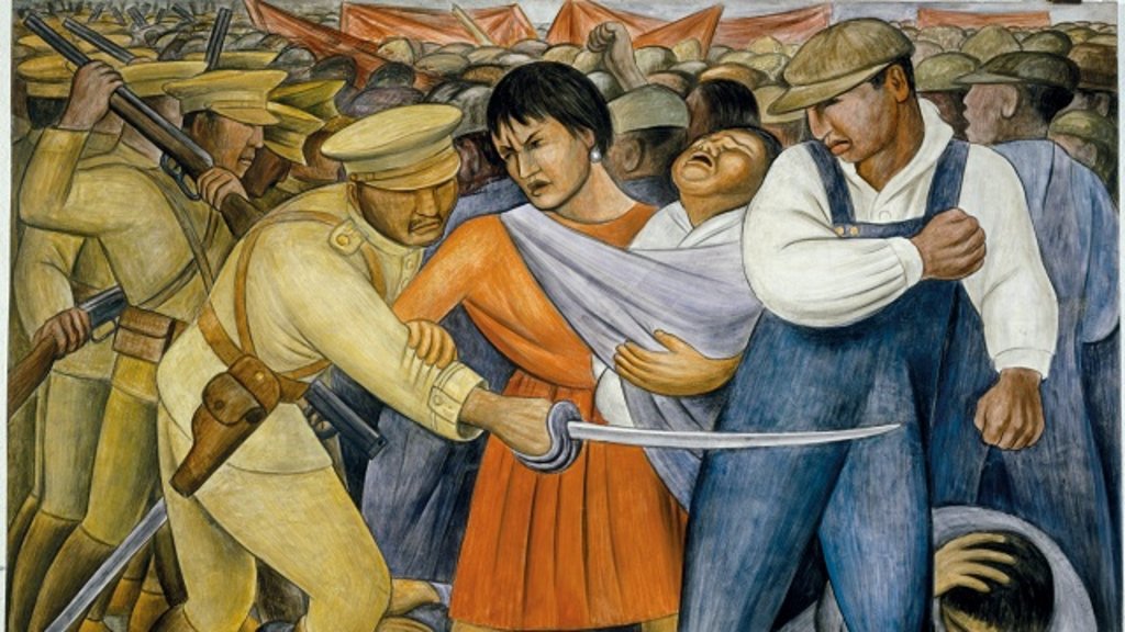 1024x576 Occupy Moma Diego Rivera's Populist Murals Reunited Big Think - Diego Rivera Painting