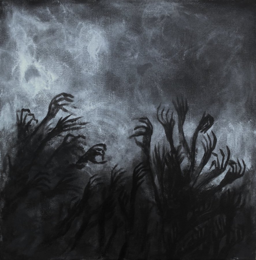 887x900 Dies Irae By Spagheth - Dies Irae Painting