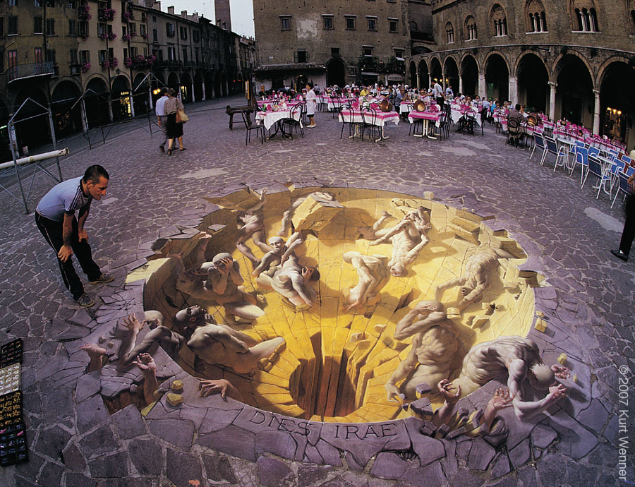 900x690 Dies Irae Street Painting Gallery Kurt Wenner - Dies Irae Painting