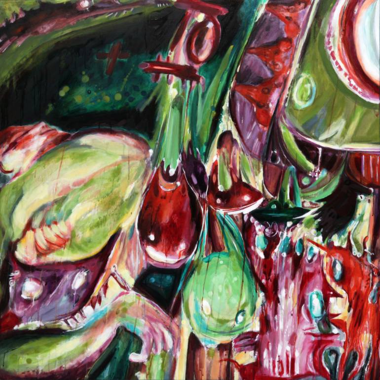 770x769 Saatchi Art Diesel Painting By Caroline Maby - Diesel Painting