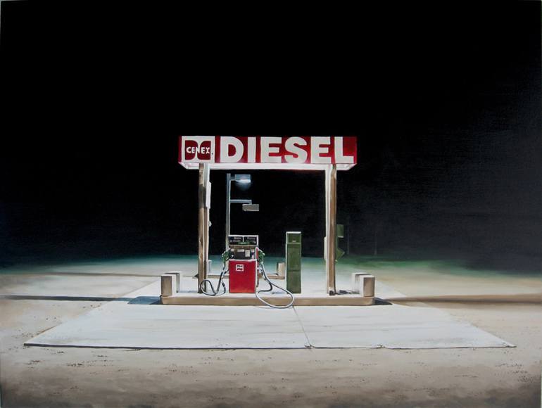 770x580 Saatchi Art Diesel Painting By Alex Devereux - Diesel Painting